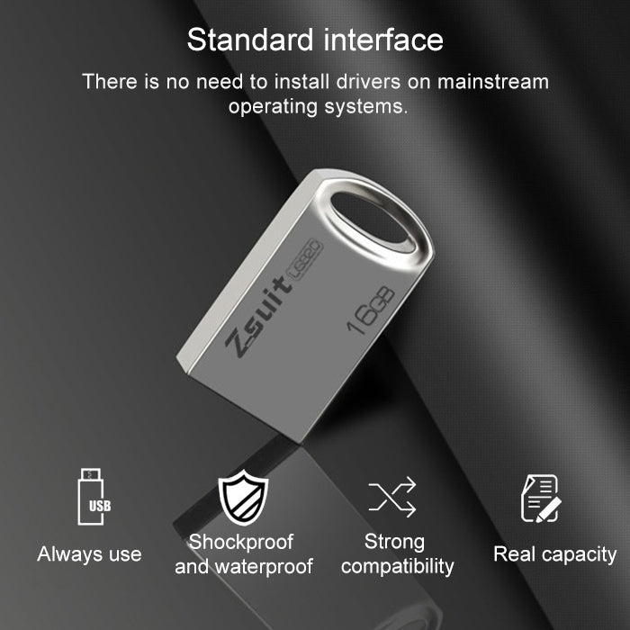 Zsuit 64GB USB 3.0 Mini Metal Ring Shape USB Flash Disk - USB Flash Drives by PMC TechLife | Online Shopping South Africa | PMC TechLife