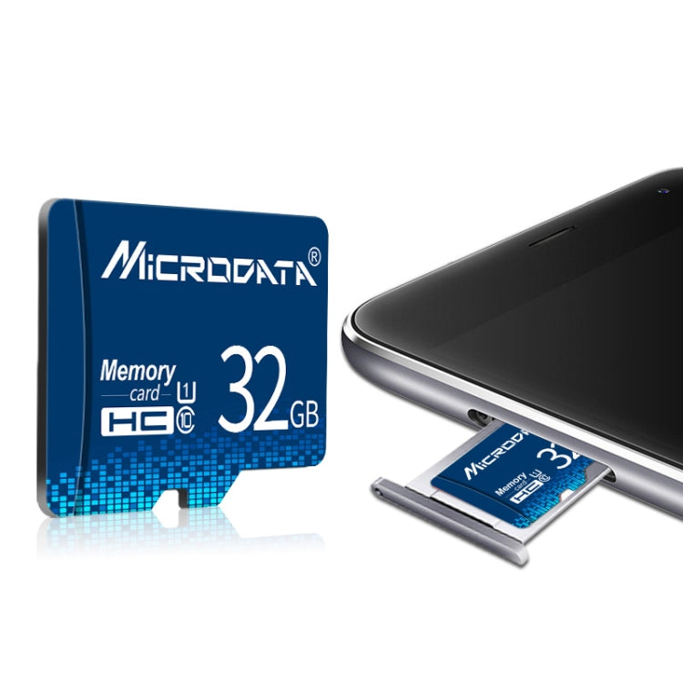 MICRODATA 64GB U3 Blue TF(Micro SD) Memory Card - Micro SD Card by MiCRODATA | Online Shopping South Africa | PMC Jewellery