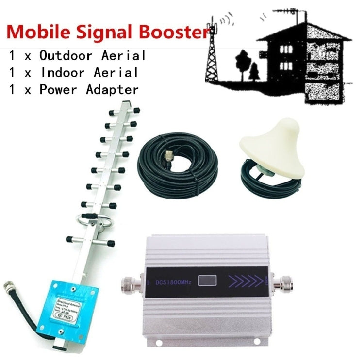 DCS-LTE 4G Phone Signal Repeater Booster, UK Plug - Boosters by PMC Jewellery | Online Shopping South Africa | PMC Jewellery