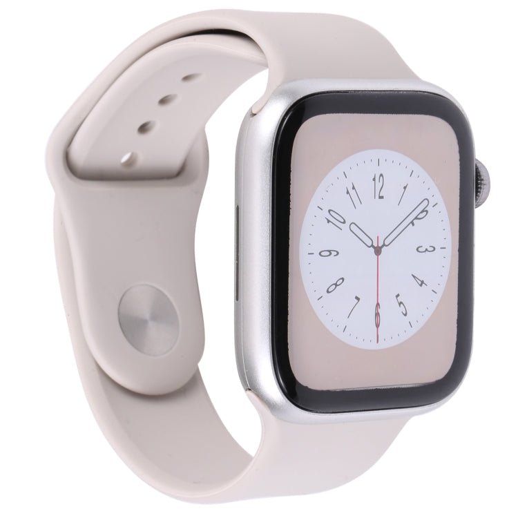 For Apple Watch Series 8 41mm Color Screen Non-Working Fake Dummy Display Model(Starlight) - Watch Model by PMC Jewellery | Online Shopping South Africa | PMC Jewellery