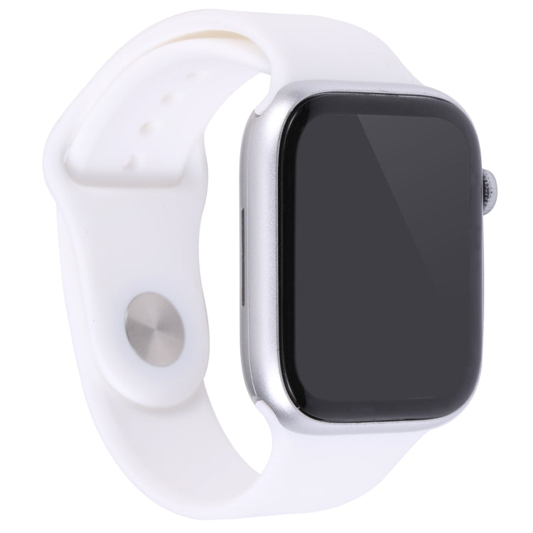 For Apple Watch Series 8 45mm Black Screen Non-Working Fake Dummy Display Model(White) - Watch Model by PMC Jewellery | Online Shopping South Africa | PMC Jewellery
