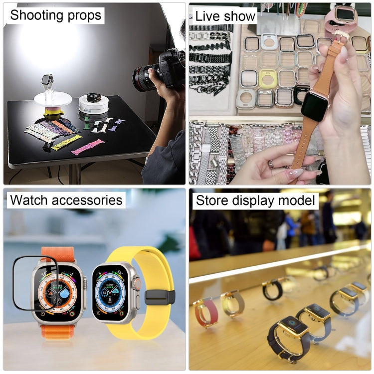 For Apple Watch Ultra 49mm Black Screen Non-Working Fake Dummy Display Model (White) - free shipping - PMC TechLife - Order now!