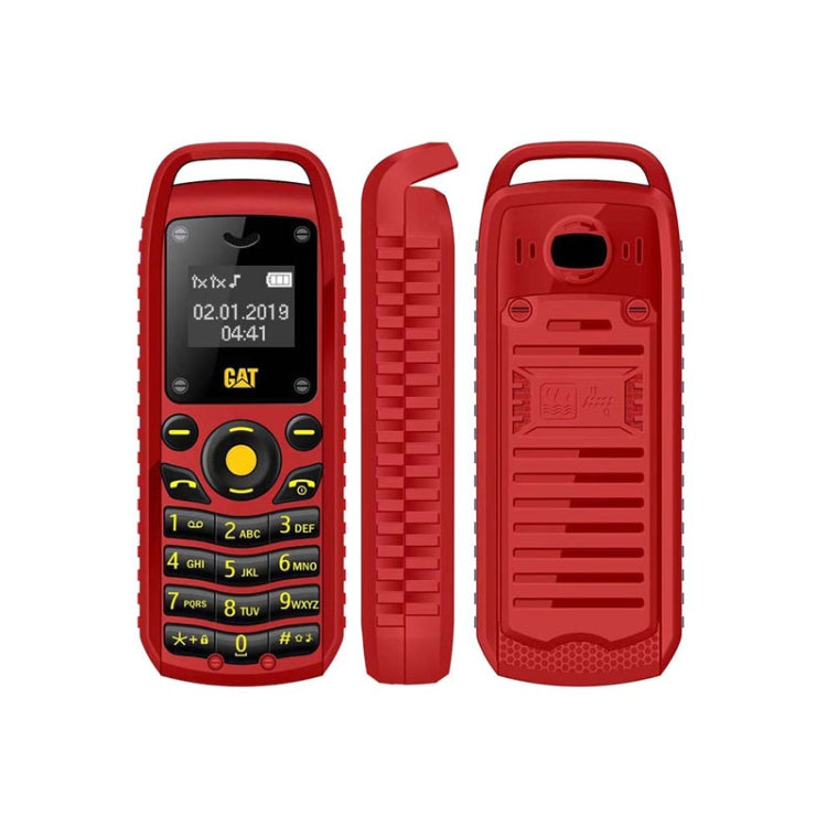 Mini B25 Headphone Mobile Phone, Hands Free Bluetooth Dialer Headphone, MP3 Music, Dual SIM, Network: 2G(Red) - Others by PMC TechLife | Online Shopping South Africa | PMC TechLife