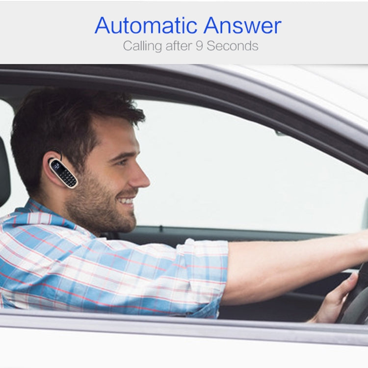 AIEK KK1 Mini Mobile Phone, English Keyboard, Hands Free Bluetooth Dialer Headphone, MTK6261DA, Anti-Lost, Single SIM, Network: 2G(Black) - Others by AIEK | Online Shopping South Africa | PMC TechLife | Buy Now Pay Later Mobicred