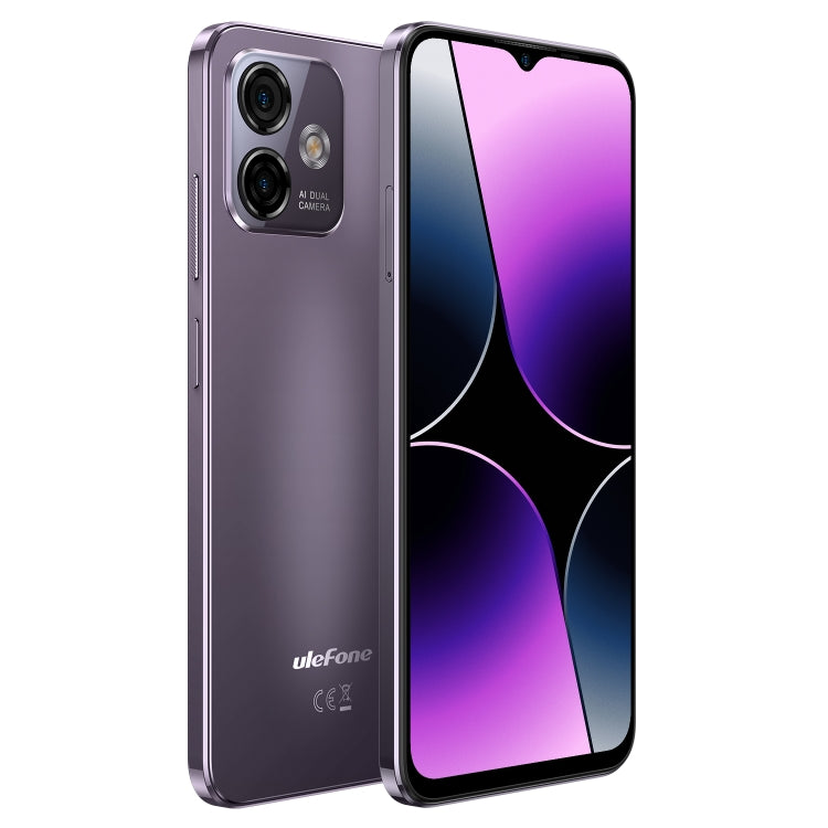 [HK Warehouse] Ulefone Note 16 Pro, 8GB+128GB, Dual Back Cameras, Face ID & Side Fingerprint Identification, 4400mAh Battery, 6.52 inch Android 13 Unisoc T606 OctaCore up to 1.6GHz, Network: 4G, Dual SIM, OTG(Purple) - Ulefone by Ulefone | Online Shopping South Africa | PMC Jewellery