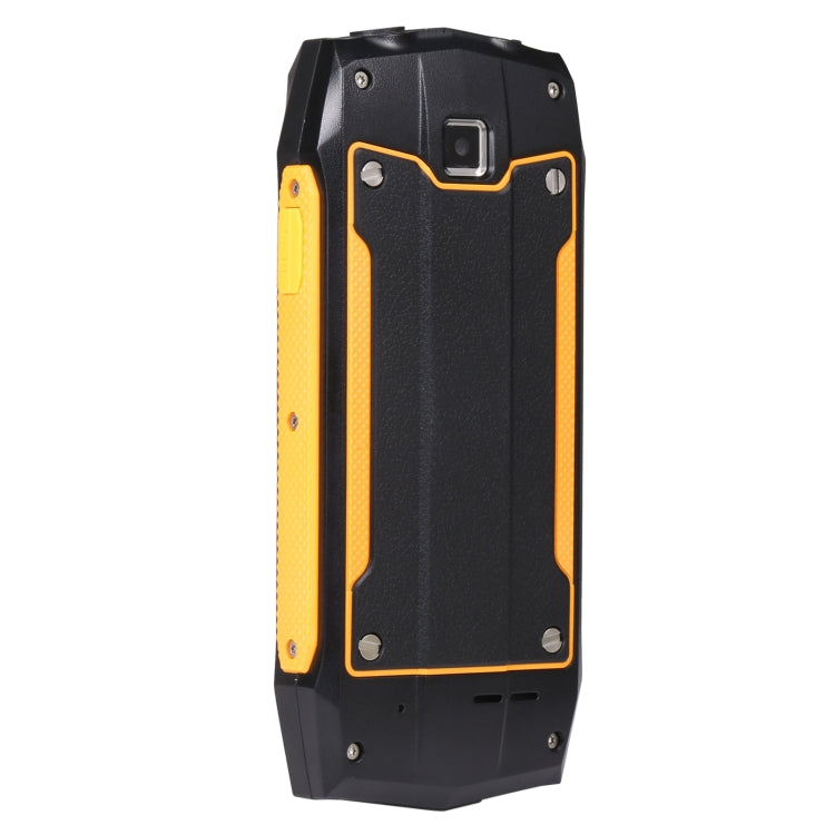 Rugtel R1C Rugged Phone, IP68 Waterproof Dustproof Shockproof, 2.4 inch, MTK6261D, 2000mAh Battery, SOS, FM, Dual SIM(Yellow) - Others by Rugtel | Online Shopping South Africa | PMC Jewellery