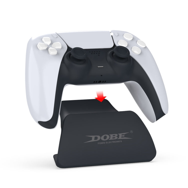 DOBE TP5-0537B Gamepad Controller Holder with Cable For PS5(White) - Holder by DOBE | Online Shopping South Africa | PMC Jewellery