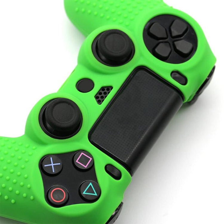 Non-slip Silicone Protective Case for Sony PS4(Green) - Cases by PMC TechLife | Online Shopping South Africa | PMC TechLife