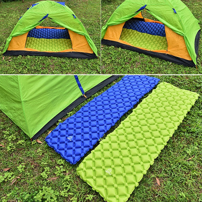 Aotu AT6241 Outdoor Camping Inflatable Cushion TPU Air Mattress, Size: 190x57x5.5cm(Blue) - Camping Mats by AOTU | Online Shopping South Africa | PMC Jewellery