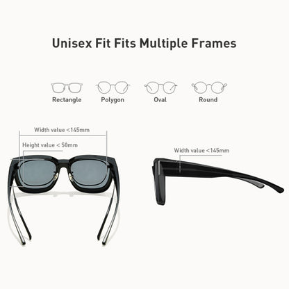 Original Xiaomi Mijia UV400 Polarized Sunglasses Compatible with Myopia Glasses - Sunglasses by Xiaomi | Online Shopping South Africa | PMC Jewellery | Buy Now Pay Later Mobicred