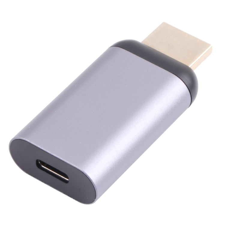 2 in 1 4K 60Hz HDMI Male to USB-C / Type-C Charging + USB-C / Type-C Female Adapter - Adapter by PMC Jewellery | Online Shopping South Africa | PMC Jewellery