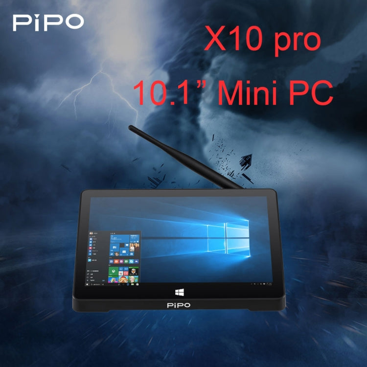 PiPo X10 Pro TV Box Style Tablet Mini PC, 6GB+64GB, 5000mAh Battery, 10.1 inch Windows 10 Intel Intel Celeron Processor N4020 Quad Core up to 2.8Ghz, Support TF Card & Bluetooth & WiFi & LAN & HDMI - Windows Mini PCs by PiPo | Online Shopping South Africa | PMC Jewellery