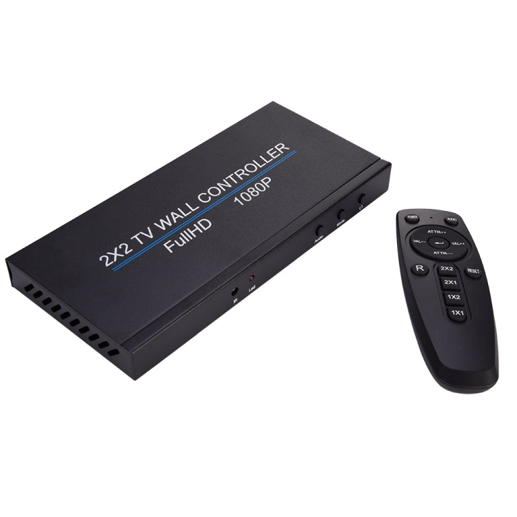 BT14 2X2 HDMI TV Wall Controller Multi-screen Splicing Processor - Splitter by PMC TechLife | Online Shopping South Africa | PMC TechLife