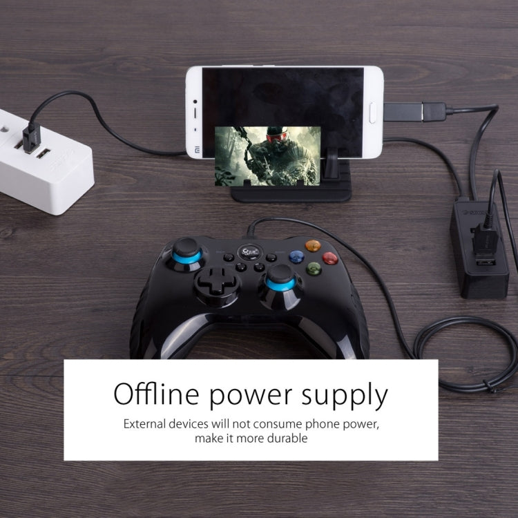 ORICO W5P-U2-100 USB 2.0 Desktop HUB with 100cm Micro USB Cable Power Supply(Black) - free shipping - PMC TechLife - Order now!