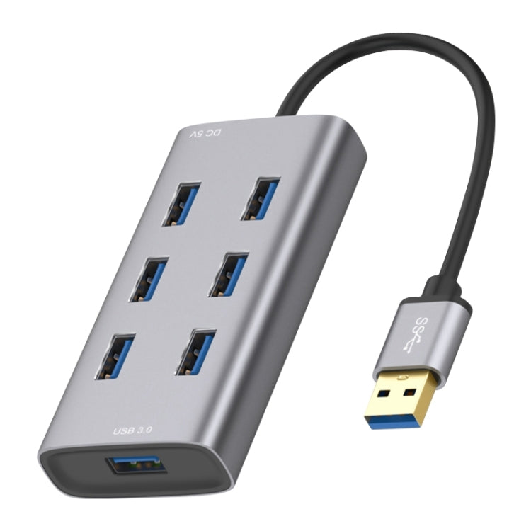 8108 7 Ports USB 3.0 to USB 3.0 HUB, Cable Length: 80cm - USB 3.0 HUB by PMC TechLife | Online Shopping South Africa | PMC TechLife