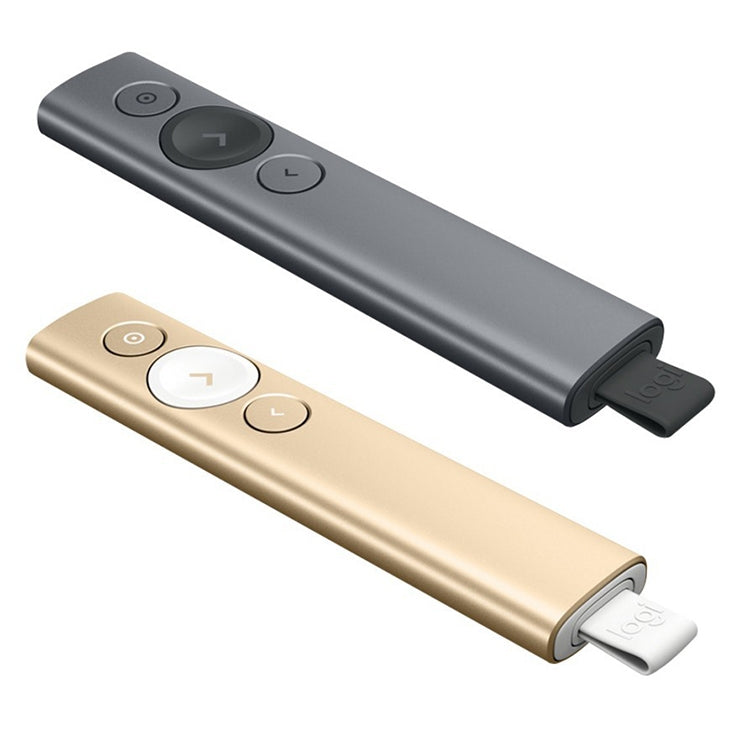 Logitech Spotlight 2.4Ghz USB Wireless Presenter PPT Remote Control Flip Pen (Grey) - free shipping - PMC TechLife - Order now!