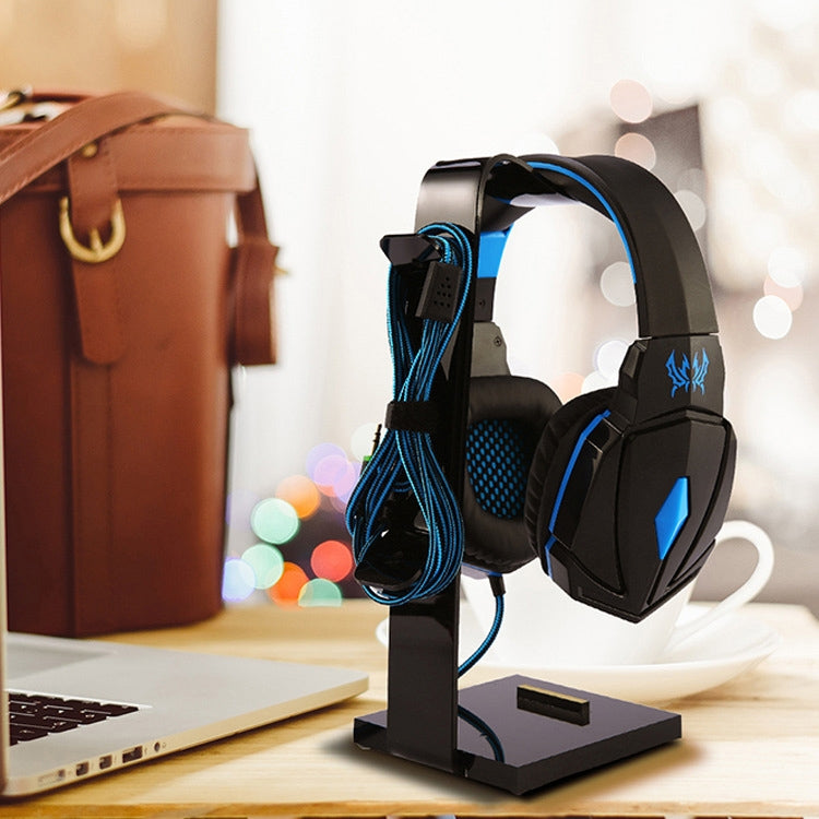 0218 Acrylic Phones / Tablet PCs Universal Holder Multifunction Headset Stand Display Hanger - Anti-lost & Holder by PMC TechLife | Online Shopping South Africa | PMC TechLife