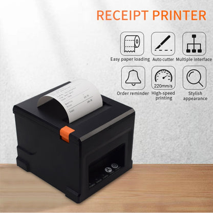ZJ-8360-L USB Bluetooth Wireless Auto-cutter 80mm Thermal Receipt Printer(AU Plug) - Printer by PMC Jewellery | Online Shopping South Africa | PMC Jewellery