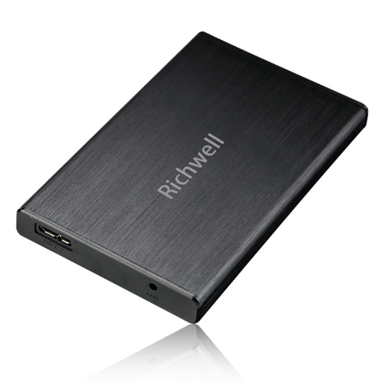 Richwell SATA R23-SATA-250GB 250GB 2.5 inch USB3.0 Interface Mobile Hard Disk Drive(Black) - External Hard Drives by Richwell | Online Shopping South Africa | PMC Jewellery | Buy Now Pay Later Mobicred