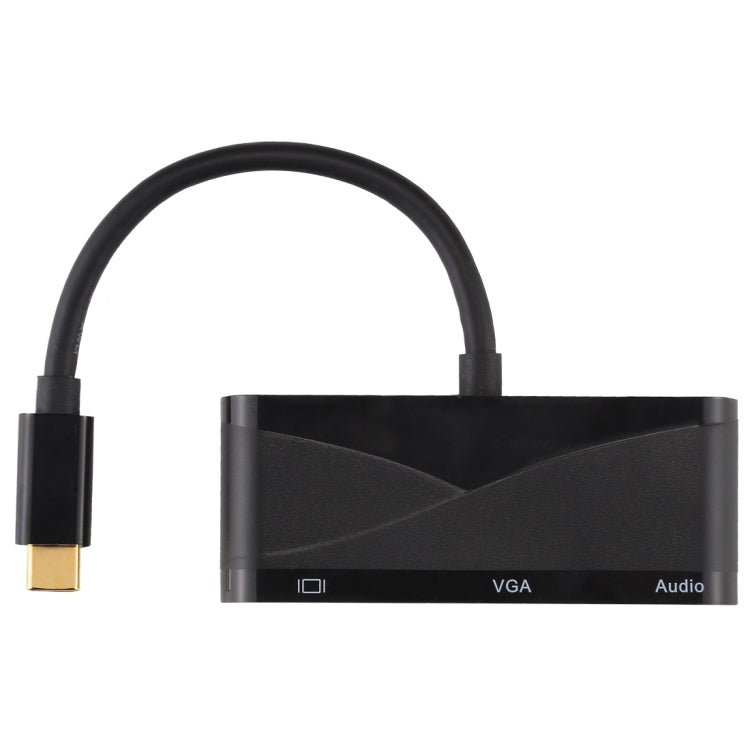 V83 USB-C / Type-C to 4K HDMI / VGA + 3.5mm Audio + USB Multi-function Adapter - free shipping - PMC TechLife - Order now!
