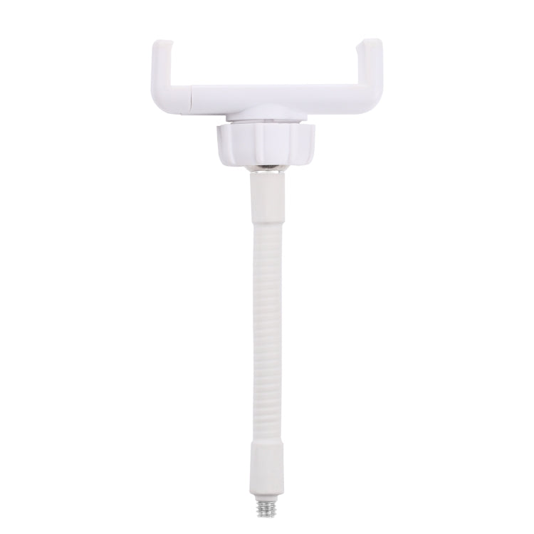 PULUZ Flexible Clip Mount Holder with Clamping Base (White) - Lazy Bracket by PULUZ | Online Shopping South Africa | PMC Jewellery