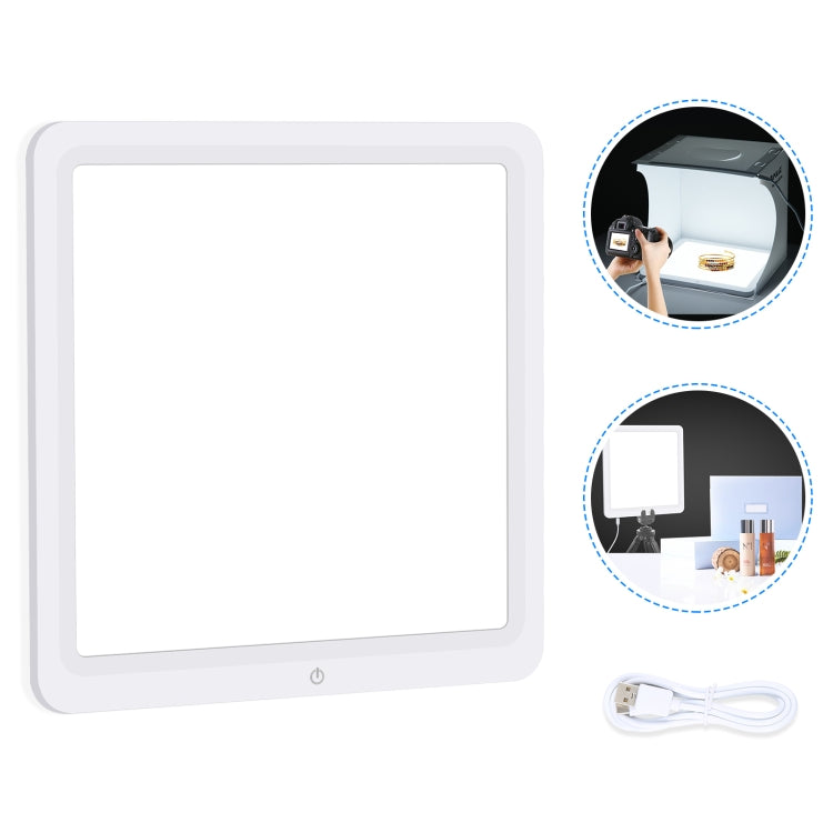 PULUZ LED Shadowless Light Pad for 30cm Photo Studio Box (White) -  by PULUZ | Online Shopping South Africa | PMC TechLife | Buy Now Pay Later Mobicred