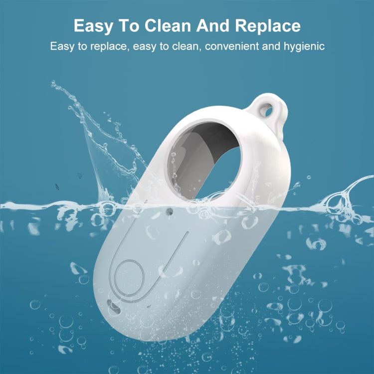 For Insta360 GO 3 PULUZ Camera Silicone Case with Lens  Cover (White) - Case & Bags by PULUZ | Online Shopping South Africa | PMC TechLife | Buy Now Pay Later Mobicred