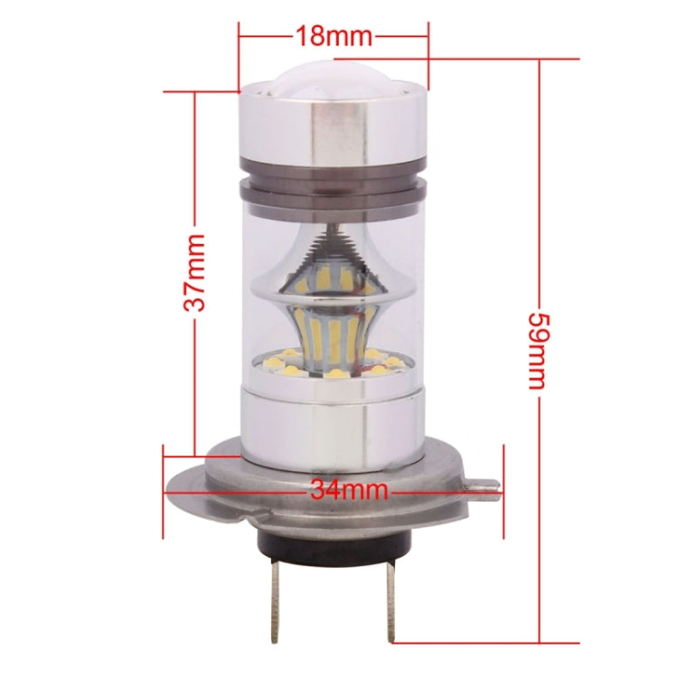 H7 850LM 100W LED Car Front Headlights / Daytime Running Light / Driving Lamp Bulb, DC 12-24V(Cool White) - Fog / Driving Lights by PMC TechLife | Online Shopping South Africa | PMC TechLife | Buy Now Pay Later Mobicred
