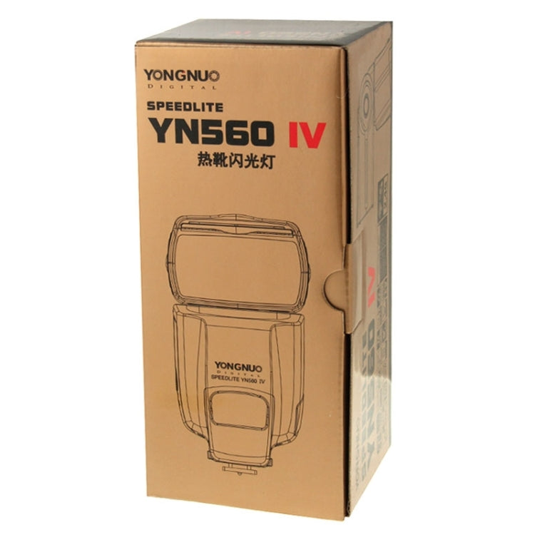 YONGNUO YN-560IV Wireless Flash Speedlite for Nikon Canon Pentax Olympus RF602 - free shipping - PMC TechLife - Order now!