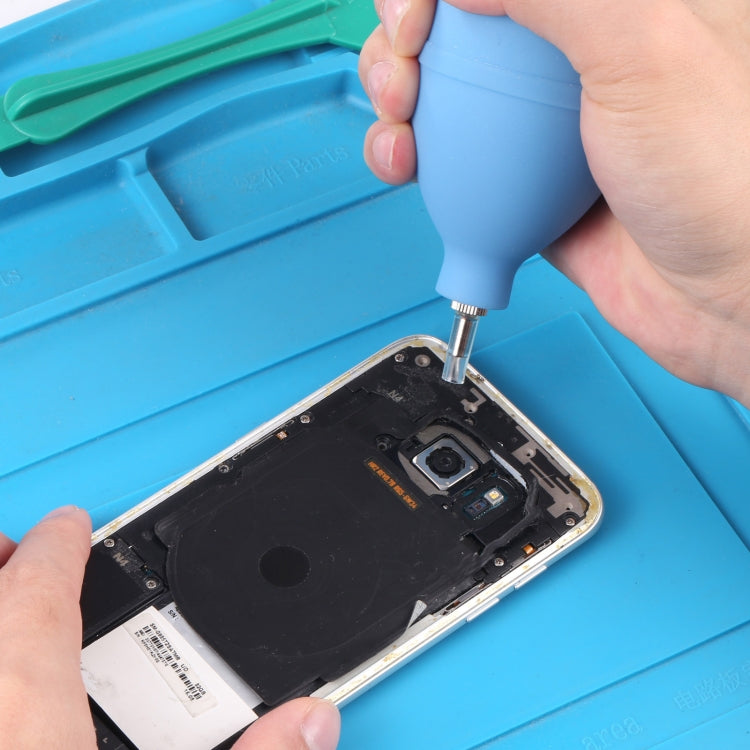 Rubber mini Air Dust Blower Cleaner for Mobile Phone / Computer / Digital Cameras, Watches and other Precision Equipment(Blue) - free shipping - PMC TechLife - Order now!