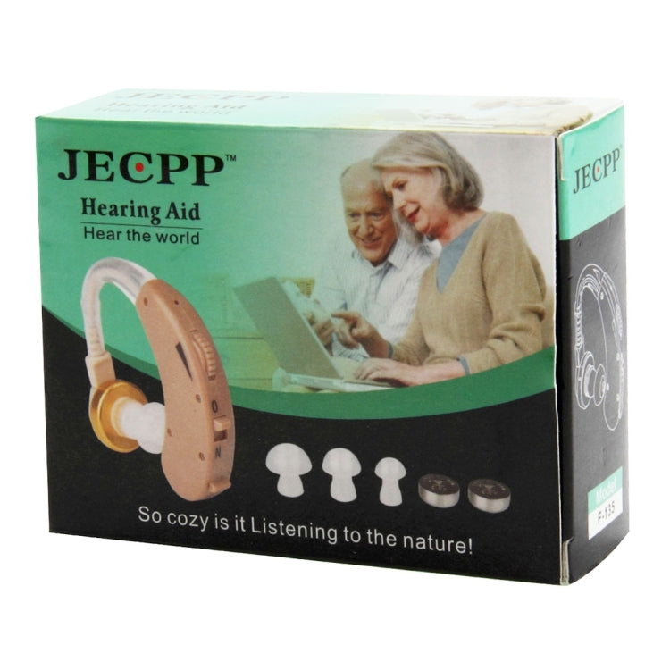 JECPP Behind Ear Sound Amplifier Adjustable Tone Hearing Aid - Hearing Aids by PMC Jewellery | Online Shopping South Africa | PMC Jewellery