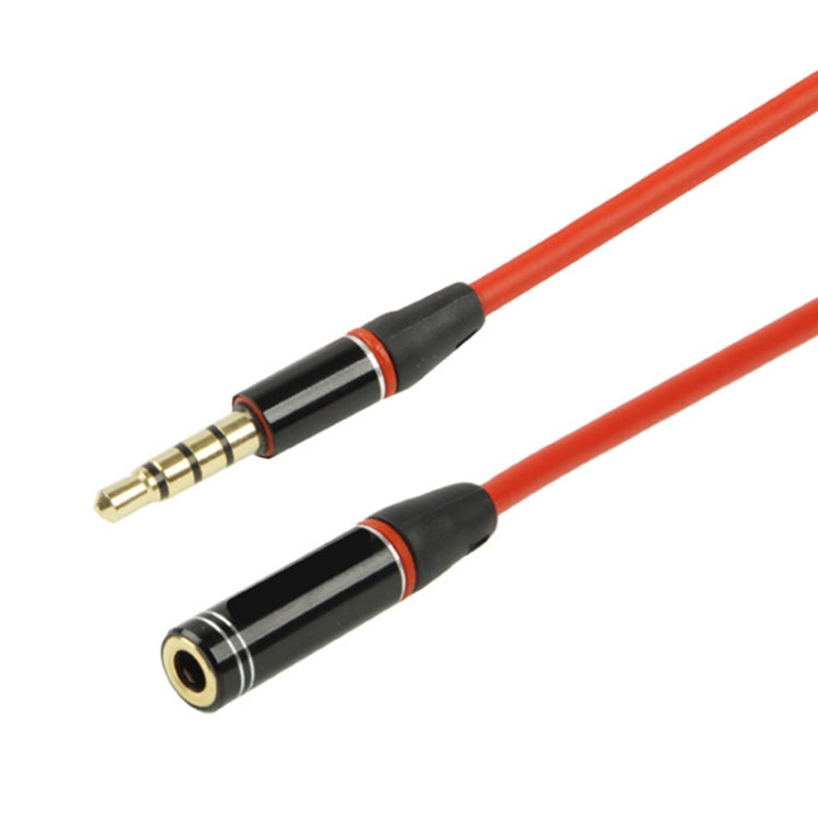 1.2m Aux Audio Cable 3.5mm Male to Female, Compatible with Phones, Tablets, Headphones, MP3 Player, Car/Home Stereo & More(Red) - Cable & Splitter by PMC Jewellery | Online Shopping South Africa | PMC Jewellery