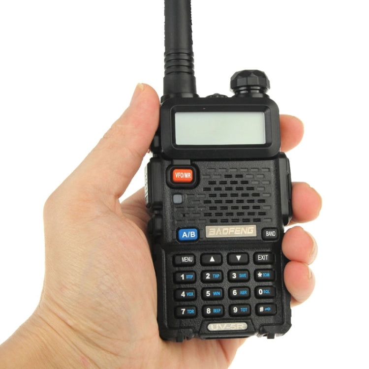 BAOFENG UV-5R Professional Dual Band Transceiver FM Two Way Radio Walkie Talkie Transmitter(Black) - free shipping - PMC TechLife - Order now!