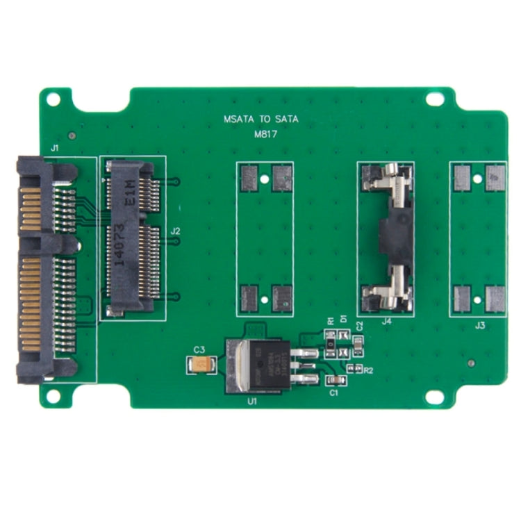 mSATA mini PCI-E SSD Hard Drive to 2.5 inch SATA Converter Card - free shipping - PMC TechLife - Order now!