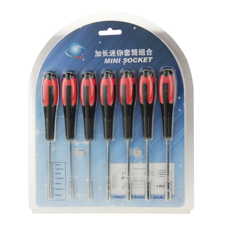 WLXY-2209 7 in 1 Precision Socket Head Screw Driver Tools Kit for Telecommunication Tools - Tool Kits by WLXY | Online Shopping South Africa | PMC Jewellery | Buy Now Pay Later Mobicred