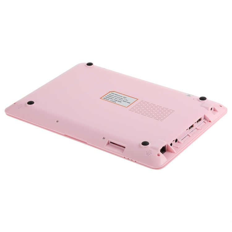 10.1 inch Notebook PC, 1GB+8GB, Android 6.0 A33 Dual-Core ARM Cortex-A9 up to 1.5GHz, WiFi, SD Card, U Disk(Pink) - Android OS by PMC Jewellery | Online Shopping South Africa | PMC Jewellery