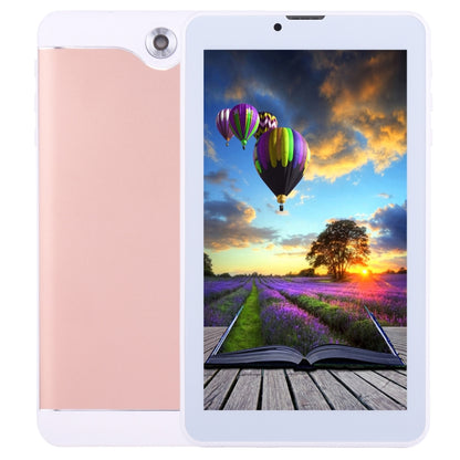 7.0 inch Tablet PC, 1GB+16GB, 3G Phone Call, Android 4.4.2, MTK6582 Quad Core up to 1.3GHz, Dual SIM, WiFi, OTG, Bluetooth(Rose Gold) - 7.0-8.0 inch by PMC Jewellery | Online Shopping South Africa | PMC Jewellery