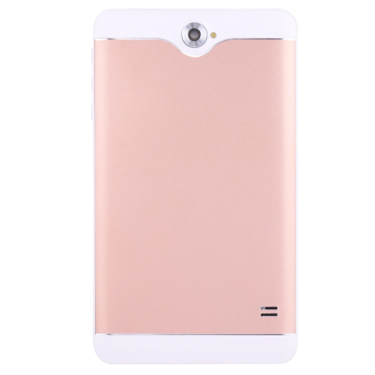 7.0 inch Tablet PC, 1GB+16GB, 3G Phone Call, Android 4.4.2, MTK6582 Quad Core up to 1.3GHz, Dual SIM, WiFi, OTG, Bluetooth(Rose Gold) - 7.0-8.0 inch by PMC Jewellery | Online Shopping South Africa | PMC Jewellery