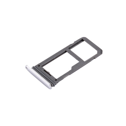 For Galaxy S8 SIM Card Tray + Micro SD Tray (Silver) - Card Socket by PMC Jewellery | Online Shopping South Africa | PMC Jewellery