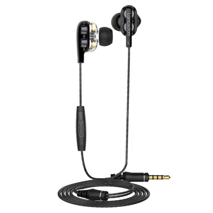 Langsdom Double Moving Coil with Wheat Headset(Black) - Bluetooth Earphone by Langsdom | Online Shopping South Africa | PMC Jewellery