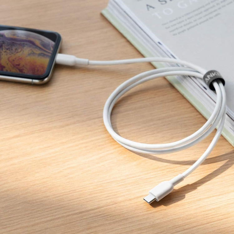 ANKER PowerLine II USB-C / Type-C to 8 Pin MFI Certificated Data Cable, Length: 0.9m(White) - MFI Cable by ANKER | Online Shopping South Africa | PMC Jewellery