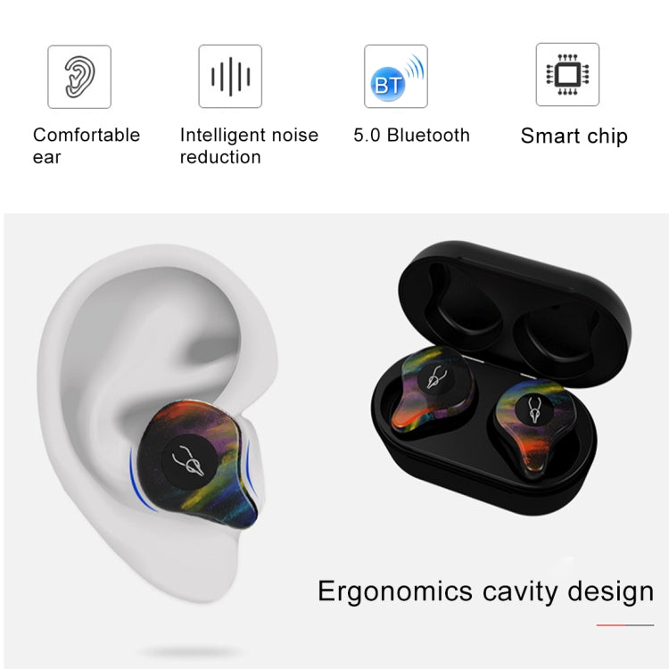 SABBAT X12PRO Mini Bluetooth 5.0 In-Ear Stereo Earphone with Charging Box, For iPad, iPhone, Galaxy, Huawei, Xiaomi, LG, HTC and Other Smart Phones(Cherry Blossoms) - free shipping - PMC TechLife - Order now!