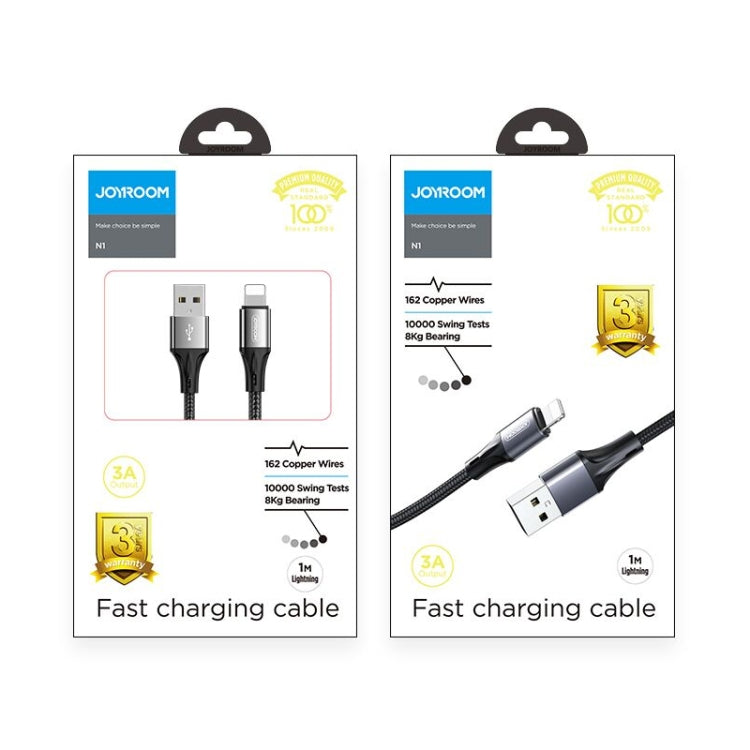 JOYROOM S-1530N1 N1 Series 1.5 3A USB to Micro USB Data Sync Charge Cable (Black) - Micro USB Cable by JOYROOM | Online Shopping South Africa | PMC Jewellery
