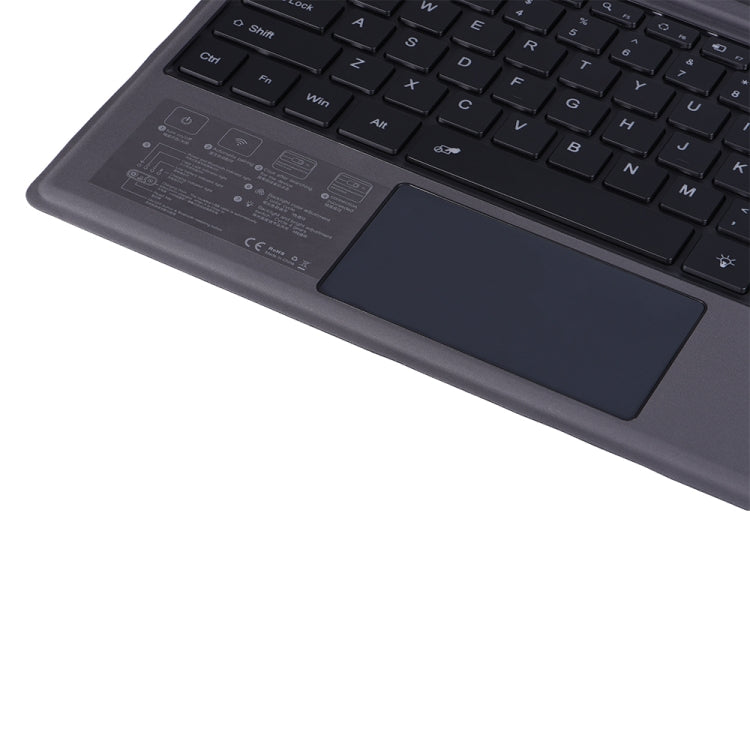 1089D-C For Microsoft Surface pro3 / pro4 / pro 2017 / pro6 / pro7 Universal Magnetic Adsorption Bluetooth 3.0 Keyboard Holster with Colorful Backlight - Others Keyboard by PMC TechLife | Online Shopping South Africa | PMC TechLife | Buy Now Pay Later Mobicred