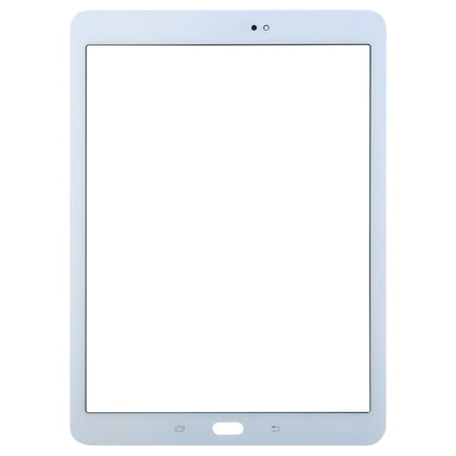 For Galaxy Tab S2 9.7 / T810 / T813 / T815 / T820 / T825 Front Screen Outer Glass Lens (White) - Outer Glass Lens by PMC Jewellery | Online Shopping South Africa | PMC Jewellery