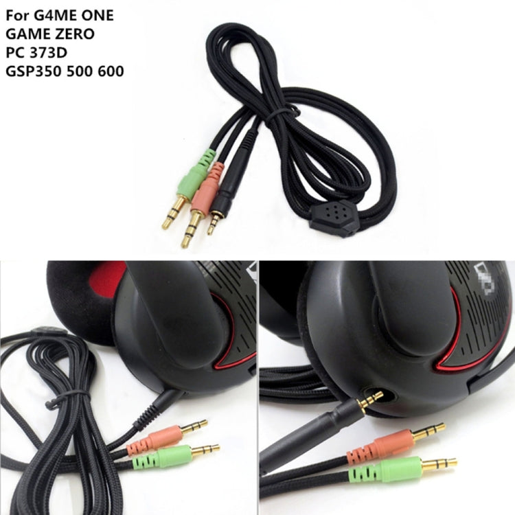 ZS0076 PC Version Gaming Headphone Cable for Sennheiser PC 373D GSP350 GSP500 GSP600 G4ME ONE GAME ZERO - Headset Accessories by PMC Jewellery | Online Shopping South Africa | PMC Jewellery