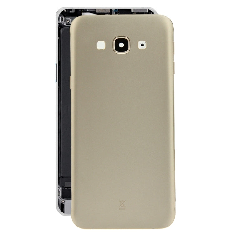 For Galaxy A8 / A800 Battery Back Cover  (Gold) - Back Cover by PMC Jewellery | Online Shopping South Africa | PMC Jewellery