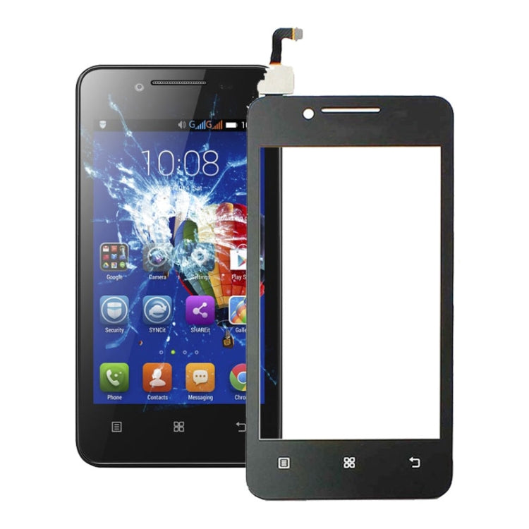 For Lenovo A319 Touch Panel(Black) - Touch Panel by PMC Jewellery | Online Shopping South Africa | PMC Jewellery