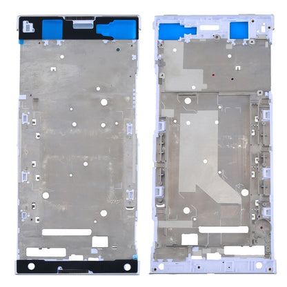 Front Housing LCD Frame Bezel Plate for Sony Xperia XA1 Ultra (White) - Frame Bezel Plate by PMC Jewellery | Online Shopping South Africa | PMC Jewellery