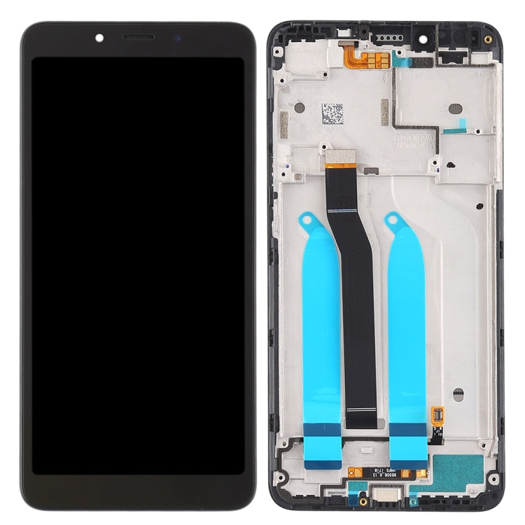 TFT LCD Screen for Xiaomi Redmi 6A / Redmi 6 Digitizer Full Assembly with Frame(Black) - LCD Screen by PMC Jewellery | Online Shopping South Africa | PMC Jewellery